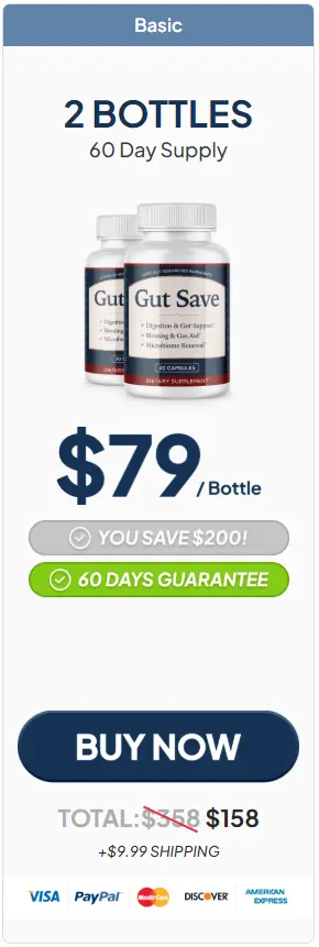 GutSave 2-Bottle Price